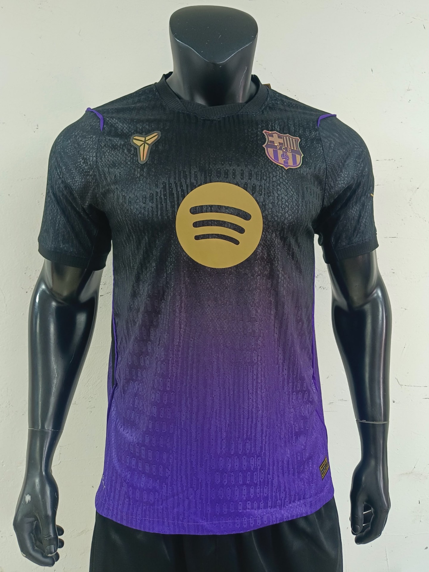 FC Barcelona Jersey — Black / Purple — owner-uploaded photo