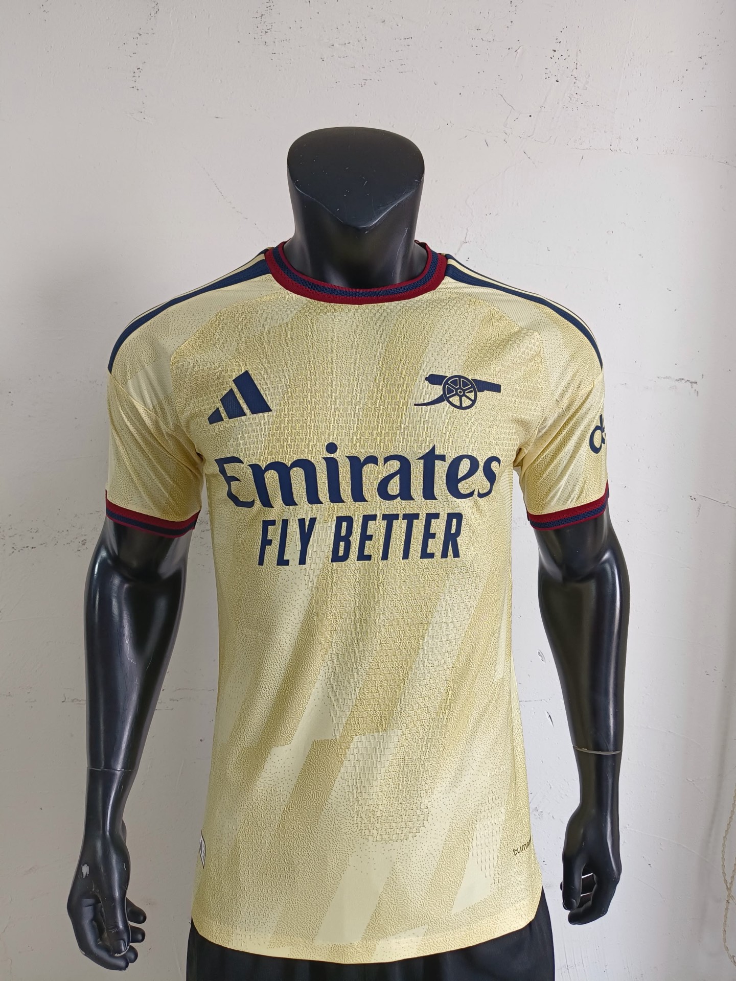 Arsenal Jersey — Yellow / Navy — owner-uploaded photo