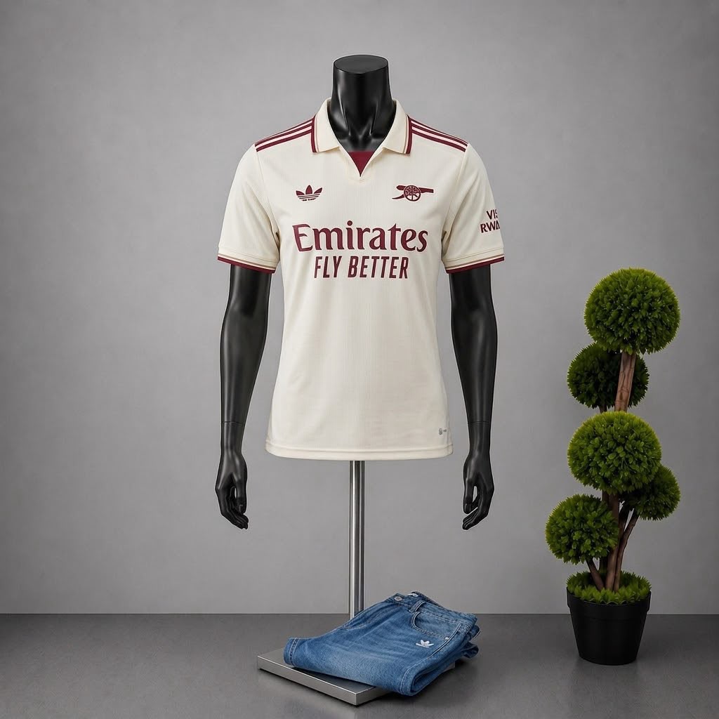 Arsenal Retro Polo Shirt — product photo