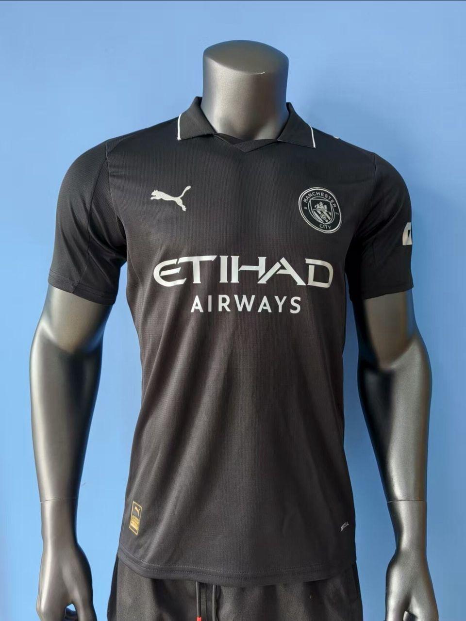 Manchester City Polo Jersey — Black — owner-uploaded photo