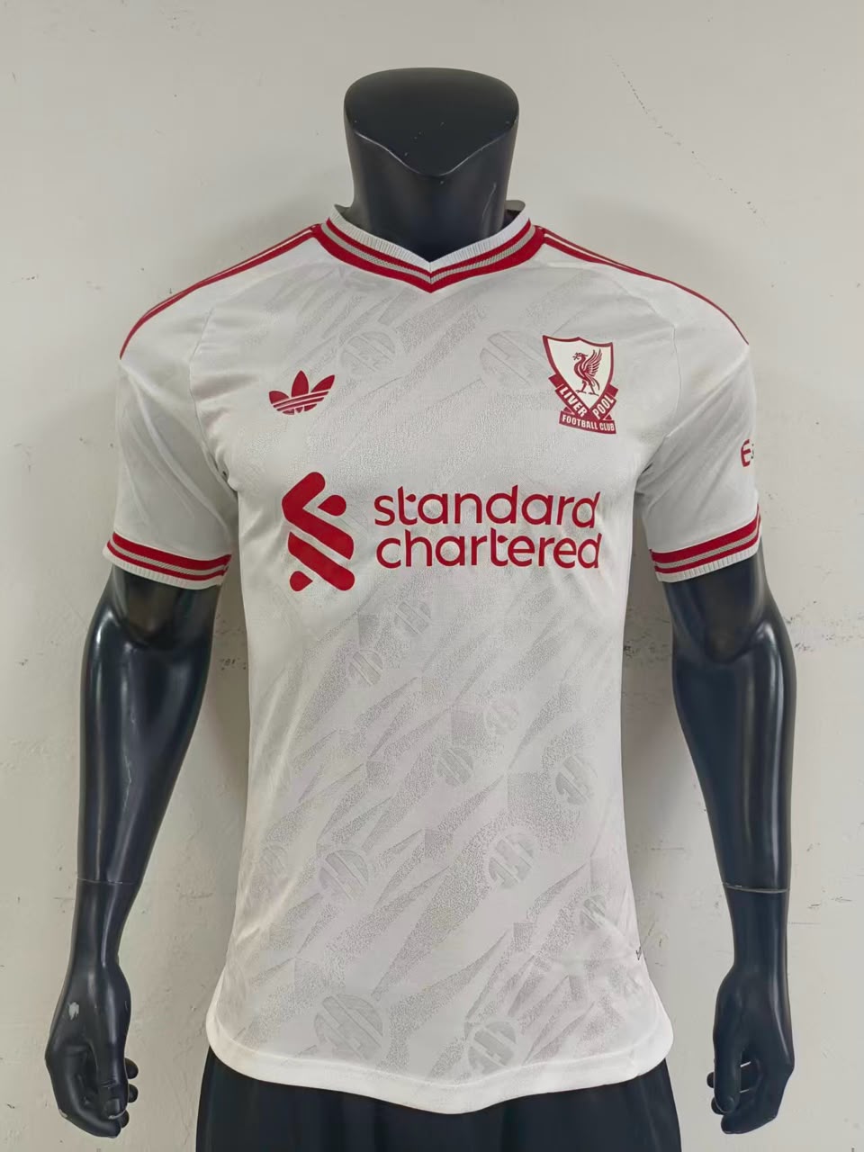 Liverpool Jersey — White / Red Trefoil — owner-uploaded photo