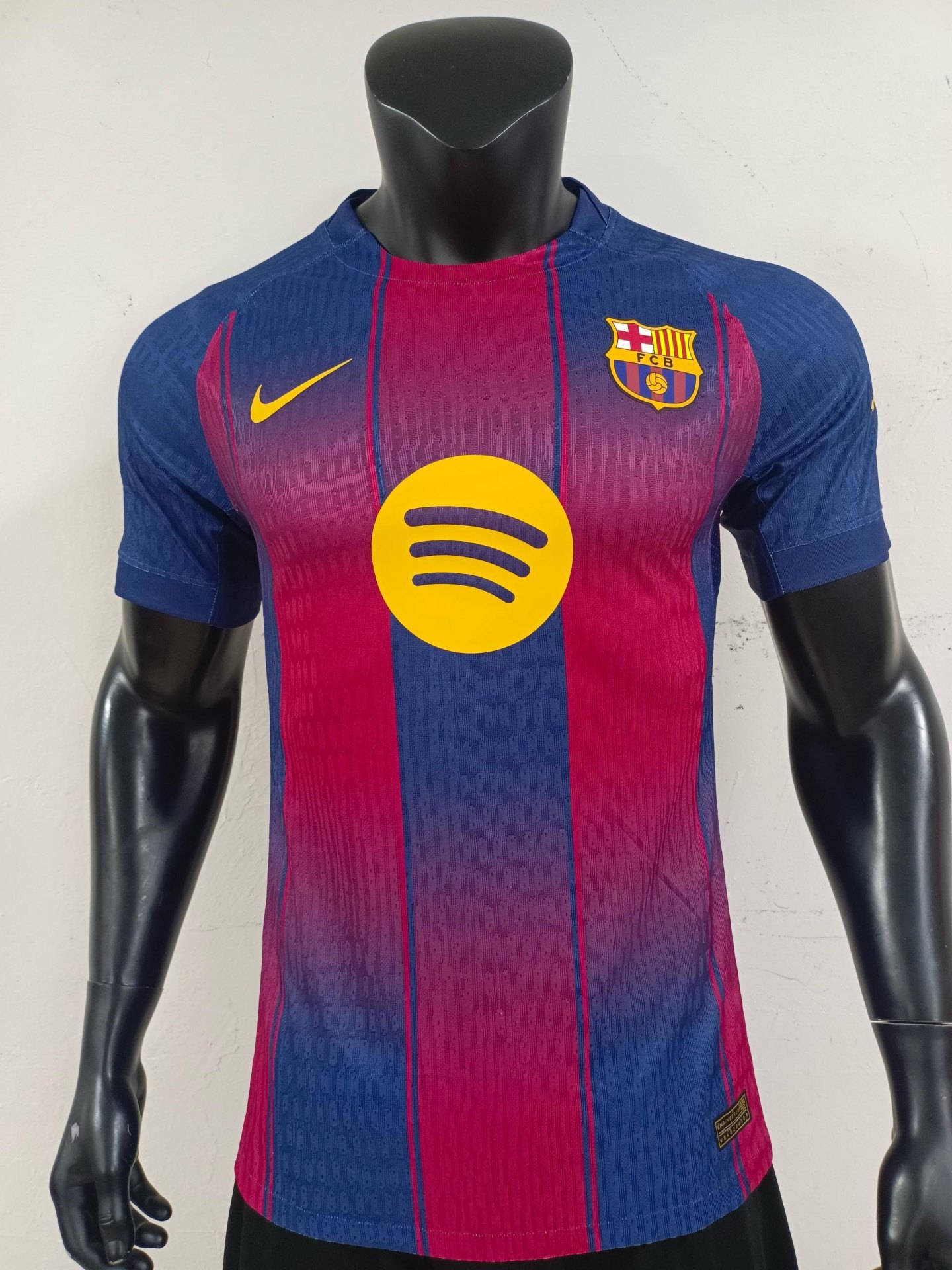 FC Barcelona Home Jersey — Wide Stripes — owner-uploaded photo
